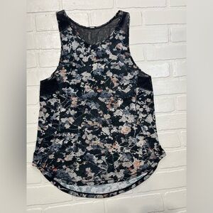 lululemon athletica Dark Floral Tank Top